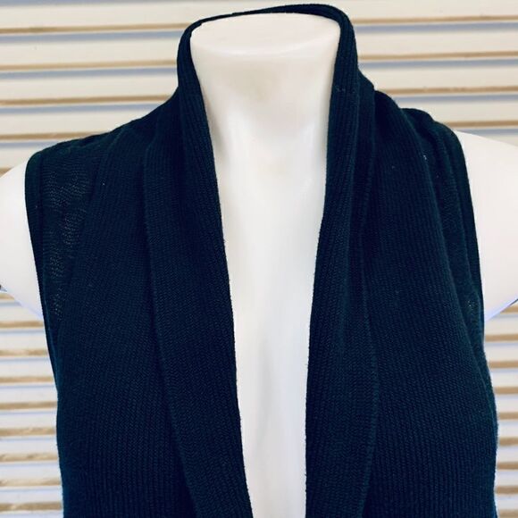 Gap black open front cardigan - Picture 4 of 7